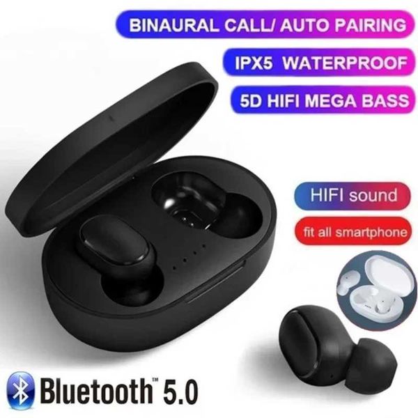 NEW A6S Wireless set With Microphones Sports Earbuds Earphones Noise-cancelling Earplug Mini phones Hands- Z241218