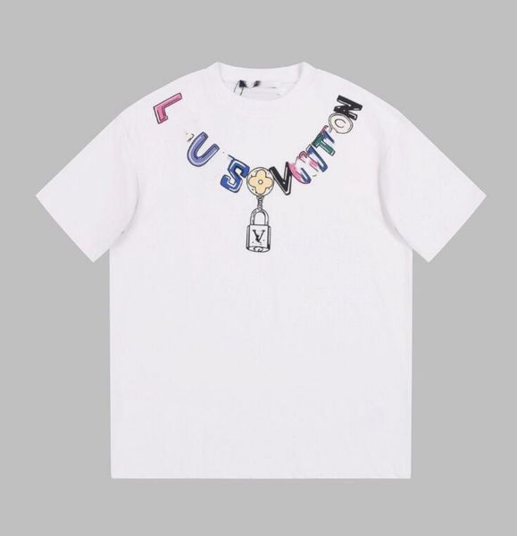 mens t shirts designer t shirts men designer shirt summe r fashion pure cotton short sleeved outdoor casual round neck letter printed men&#0