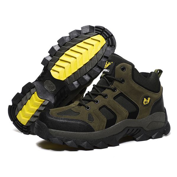 High quality design,Winter Outdoor Sports Breathable and Warm Shoes New Mountaineering Versatile Plus Velvet Large Off road