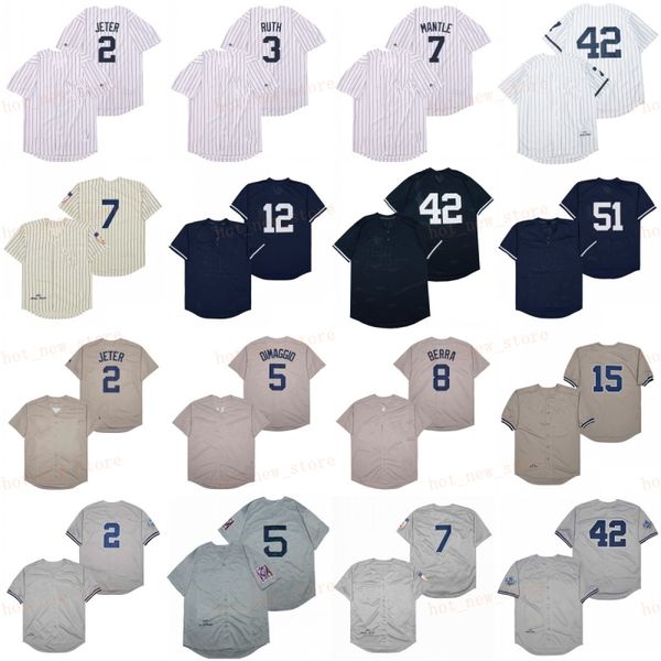 Retired 2 Derek Jeter Baseball Jersey 3 BABE RUTH 4 Lou Gehrig 5 Joe DiMaggio 8 Yogi Berra 9 Roger Maris 10 Phil Rizzuto 12 Wade Boggs 1939