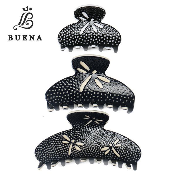 French Alanxedre&#039;s same style hair grabbing large, medium, small, and children&#039;s innocence series shark clip high-end vinegar grab