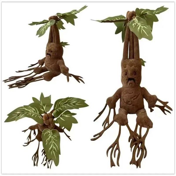 35cm Harry Mandrake Magic Plants Elf Potters Plush Doll Soft Pillow Decoration Movie Periphery Stuffed Toy Childrens Gift CL240905