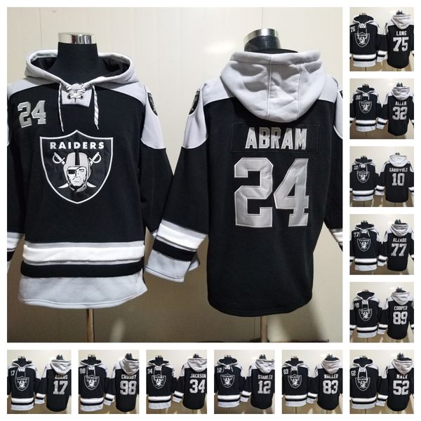 hoodie 8 Josh Jacobs 13 Hunter Renfrow 55 Chandler Jones Football jersey 25 Trevon Moehrig 39 Nate Hobbs 5 Divine Deablo 2 Daniel Carlson 96