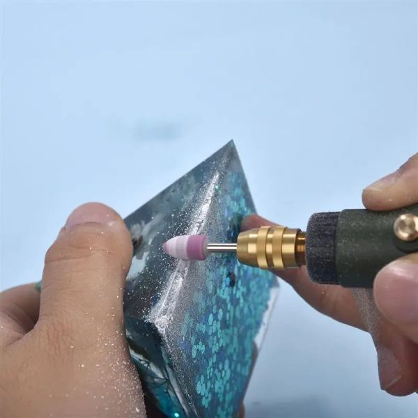 Mini Electric Drill Set Jewelry Equipments DIY Epoxy Resin Jewelry Making Tools Kit For Pearl Wood Resin Craft Polishing Drill