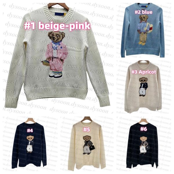 Women Men Sweaters Premium Quality Round Neck Pullover Knitted Sweater Size SML With Dust Bag 25638