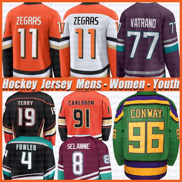 11 Trevor Zegras anaheim hockey jersey mighty ducks jersey Frank Vatrano Troy Terry Leo Carlsson Beckett Sennecke Lukas Dostal John Gibson C