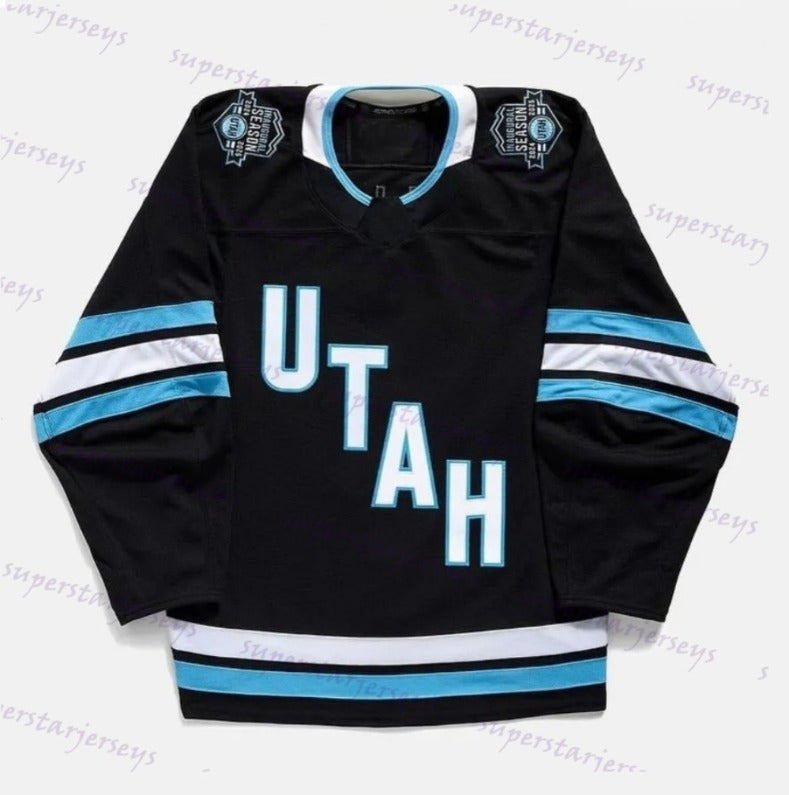 Personalized Custom Your Hockey Jersey Clayton Keller New Patch Utahs Hockey Club McBain Logan Cooley Guenther Cole Mikhail Sergachev Jack McBain Su