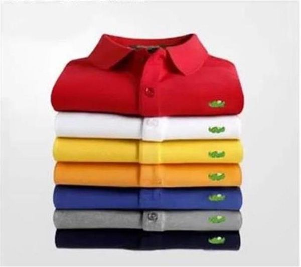 Quality Brand Pony embroidery polo shirts Men&#039;s polo shirts designer crocodile shirt Business standing collar cotton fashion mens polo