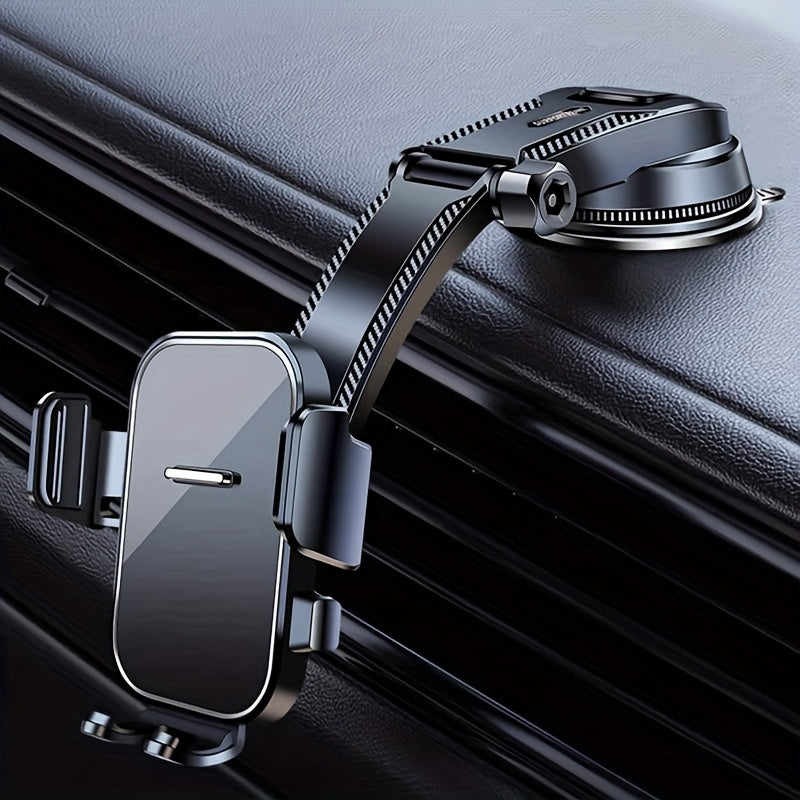 TEMU 360 ° Adjustable Car Phone Holder, Suitable For Iphone And Smartphones, Stable Grip And , Color, Driving, Modern Accessories, High-quality