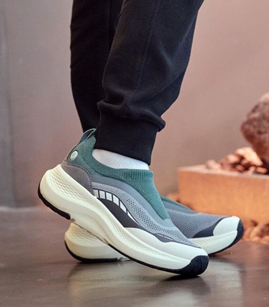 Designer Casual Shoes For Men Women TREPERRI T99 Slip on Sneakers Mesh Leather Sneaker Triple Black White Clay Light Grey Teal Sand Outdoor