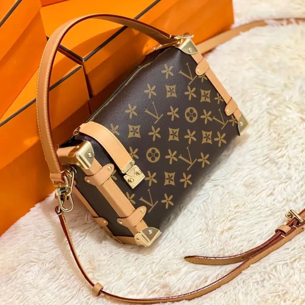Top Quality trunk crossbody bag Man tote handbag Womens Designer purse wallet wer hobo shoulder clutch Leather bags