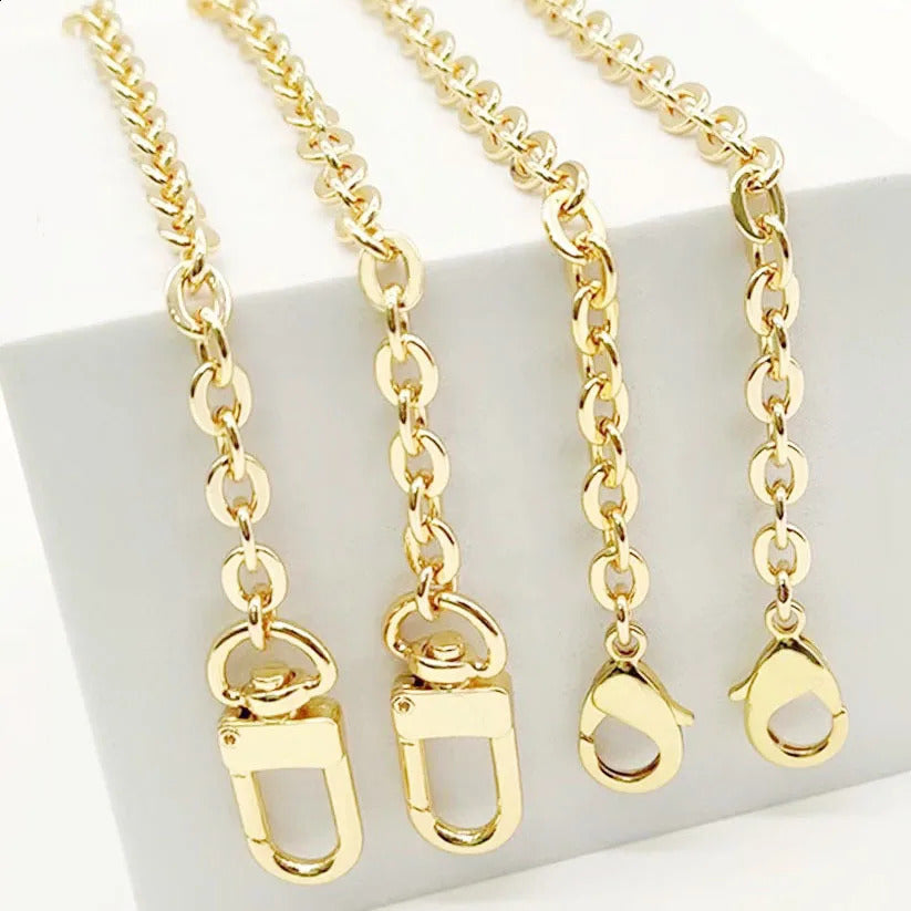 High Quality Bag Chain Strap Shoulder Crossbody Handbag Metal Replacement Chains Parts Accessories 250213
