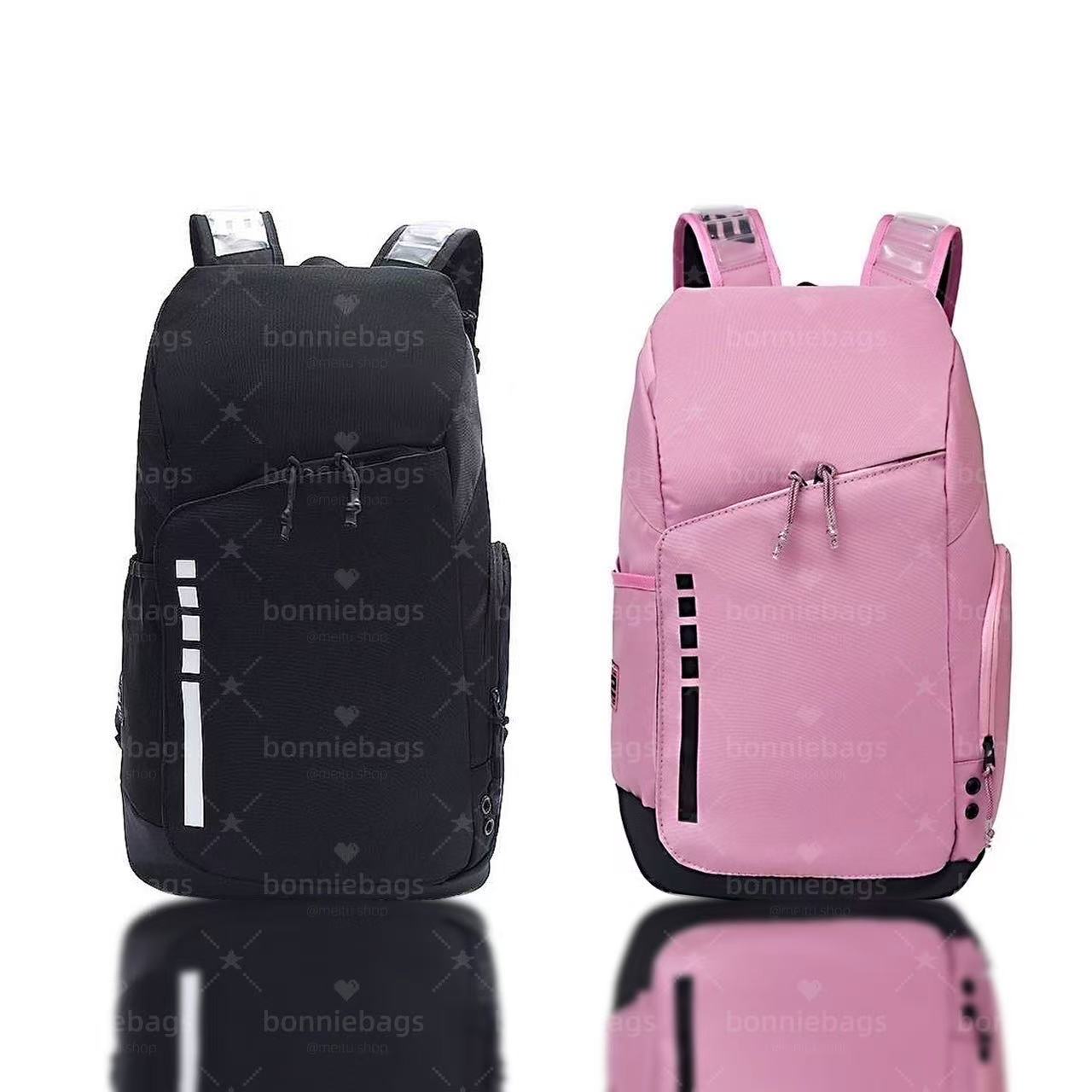 Outdoor dual shoulder bag for sports Canvas schoolbag Large capacity Elite Pro Hoops Athletic Knapsack with Computer Pockets Ideal for Teenagers Act