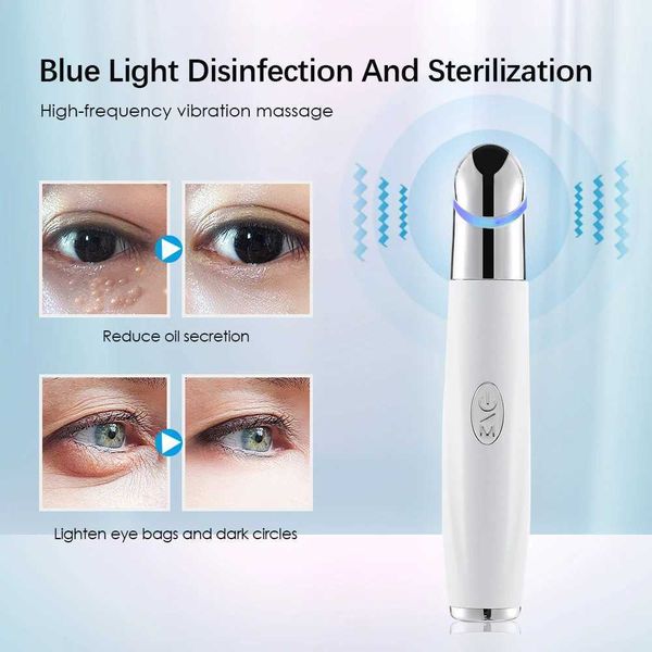 IPL Vibration Eye Massager Anti Dark Circle Blue Light Anti Wrinkle Eye Massage Pen Hot Compress Eye Beauty Care DeviceXJ241216