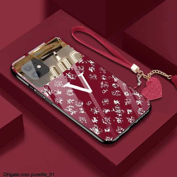 iPhone case Designers 14 Pro Max fashion cases iphone 11 12 13 mirror XS protective cover 8plus drop proof XR glass nice