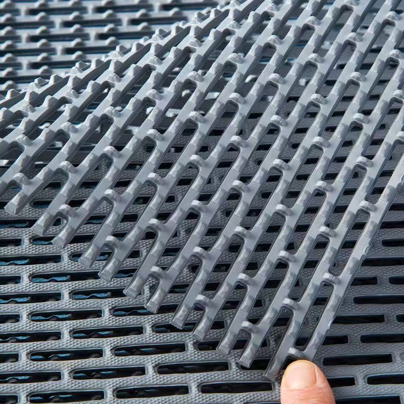 Anti-slip Floor Mat Bathroom Shower Room Bath Mat Household Drainage Kitchen Toilet Bathroom Hollow Hydrophobic Floor Mat