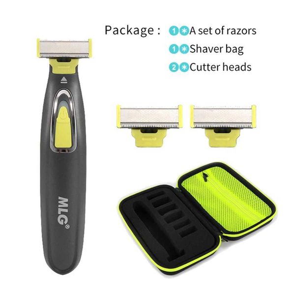 Razors Blades Electric shaver mens USB charging shaver beard shaver mens hair removal machine facial care cleaning G240906