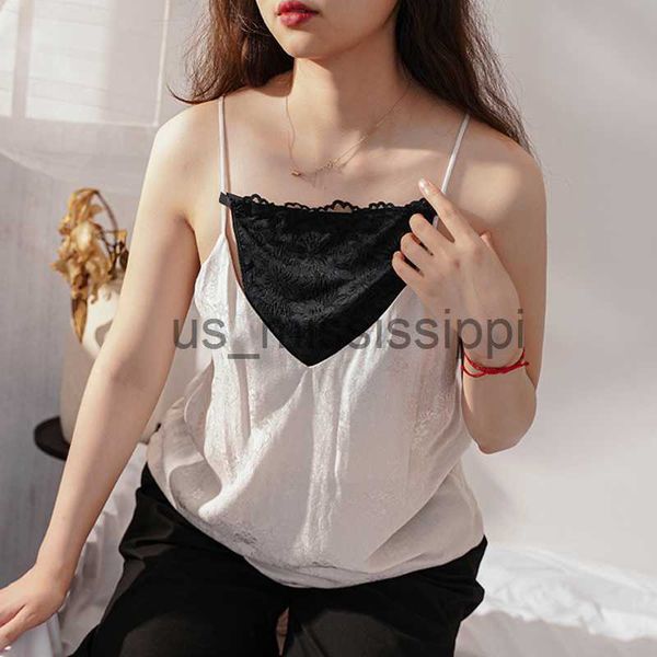 Other Health Beauty Items New DoubleLayer Lace Privacy Cleavage Cover Invisible Bra Anti Peep Women Lace Hide Underwear Female Seamless Wrap