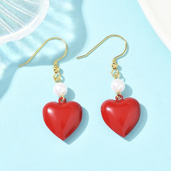 Boucles d'oreilles pendantes en acier inoxydable 304 galvanisé