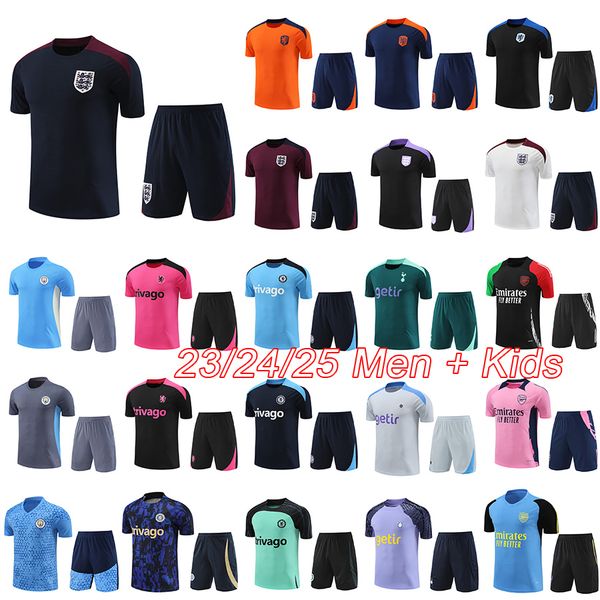 2024 Hotspursarsen SAKA man pre-match jersey chelse fc Men and kids football kits 23 24 25 city FODEN VIRGIL training shirts soccer jerseys