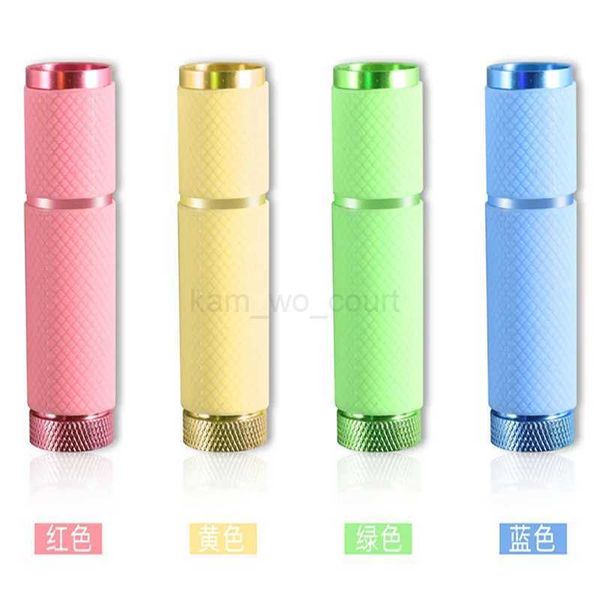 1PC4Color Mini UV Led Light UV Led Lamp Nail Dryer For Gel Nails 9 Led Flashlight Portability Nail Dryer Machine UV Light Y1005M240729