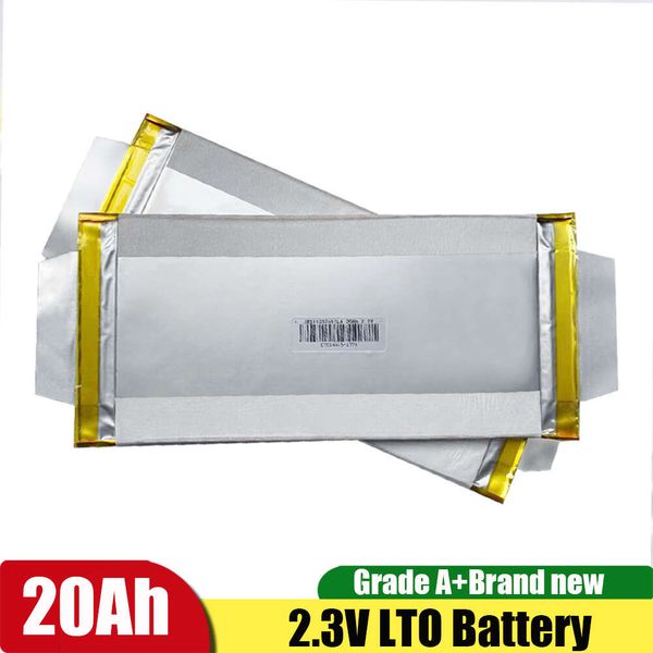 22pcs Pouch Cells 2.3V 20Ah LTO battery Litio 2.4v 20ah For Diy Pack Power Tool Storage Customized Safety Long Life