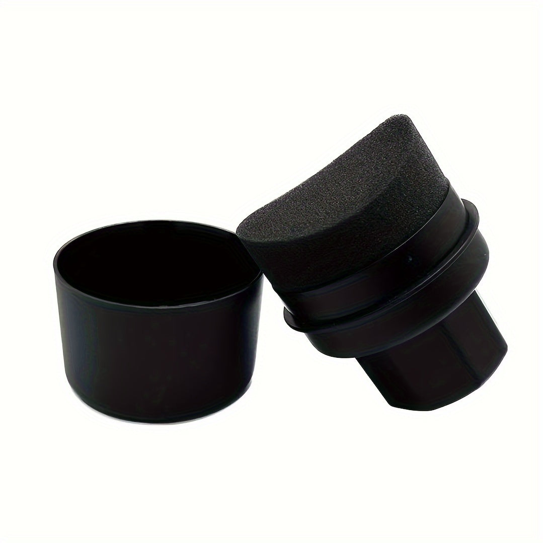 TEMU Premium Tire Wax Applicator Sponge - Durable, Car Care & Maintenance Tool, 1pc