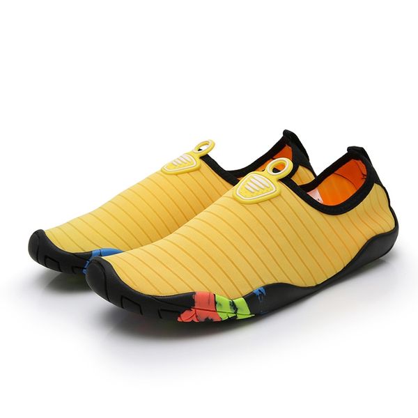 Fitness swimming shoes Diving outdoor summer beach shoes Soft soled water swimming shoes Barefoot snorkeling wading shoes