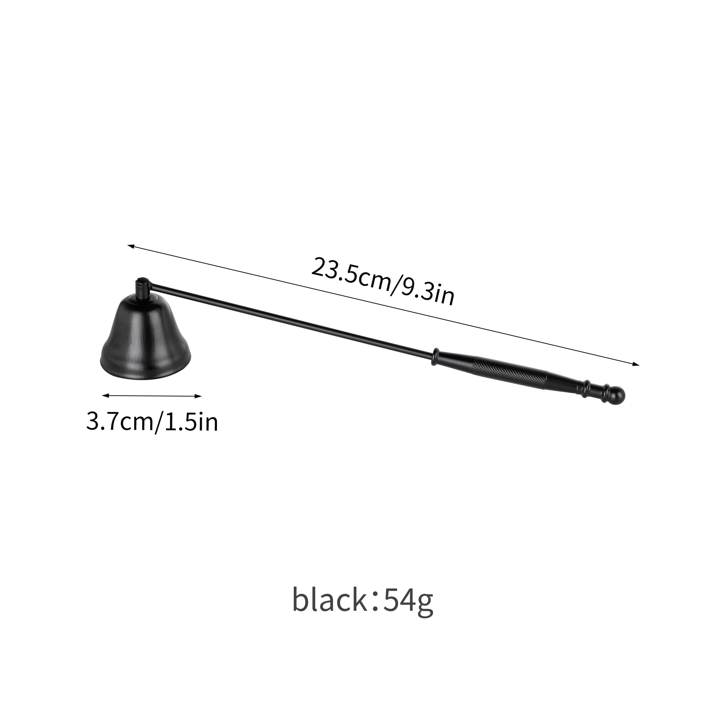 TEMU Aromatherapy Candle Tools Candle Holders Accessories Candle Fire Cover Home Decoration Stainless Steel Candle Wick Extinguisher Bell Candle