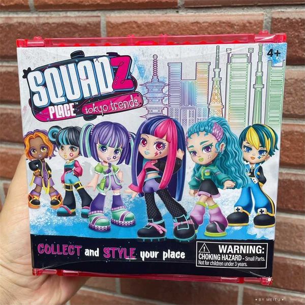 SISING Tokyo Trendy Play Team Handmade Doll Office Desktop Scene Decoration Blind Box Gift 50% off outlet sale