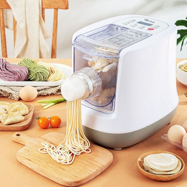 Other Kitchen Dining Bar Electric Automatic Noodle Press machine with 13 mold Vegetable Grain Noodles Dumpling Maker Pasta Spaghetti Cutter