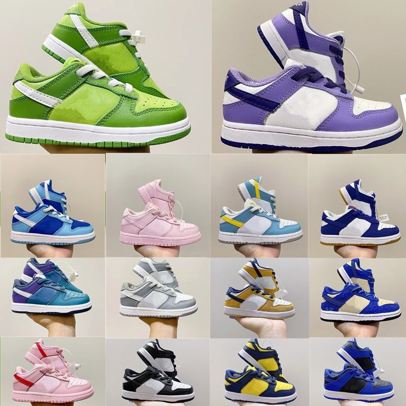 kids shoes sb low dunks Designer dunke Boys Girls youth Sports Sneakers Pink black Toddlers Skateboard kid shoe boy children trainers infants Eur 24