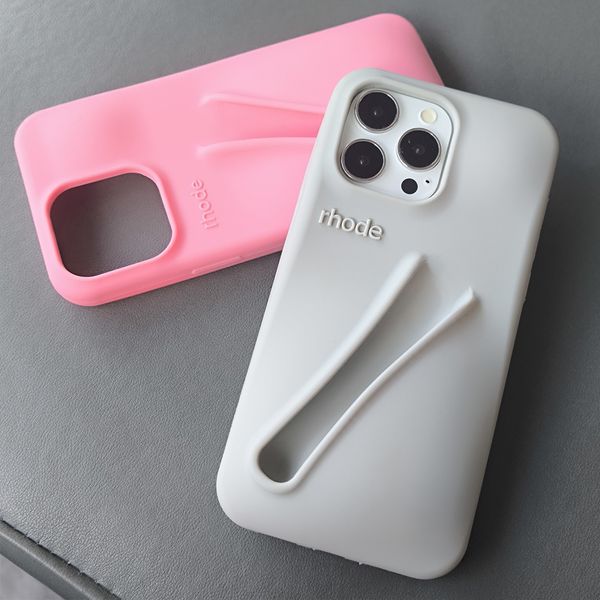 designer rhode phone case Lipstick Portable Case Lip Gloss Lipstick Lip Balm 3D Make-Up Silicone Phone Case for iPhone 16 15 14 13 Pro Max D