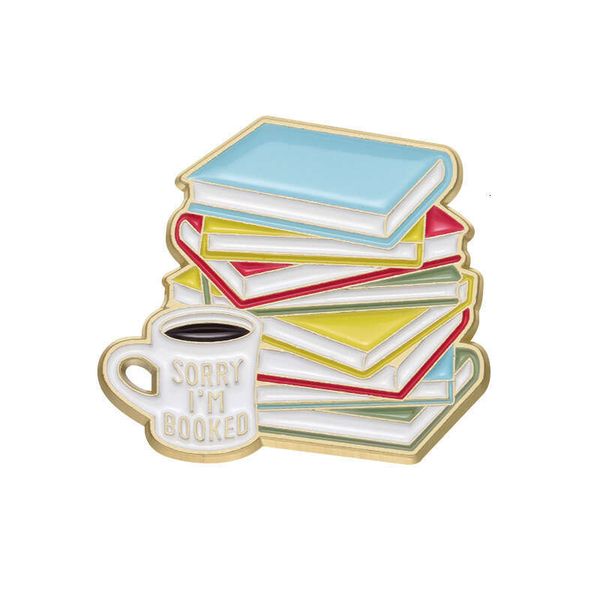 Knowledge booksbroochescreative cartoonscoffee notebookssmart clothing accessoriesrewardschest wer metal badges