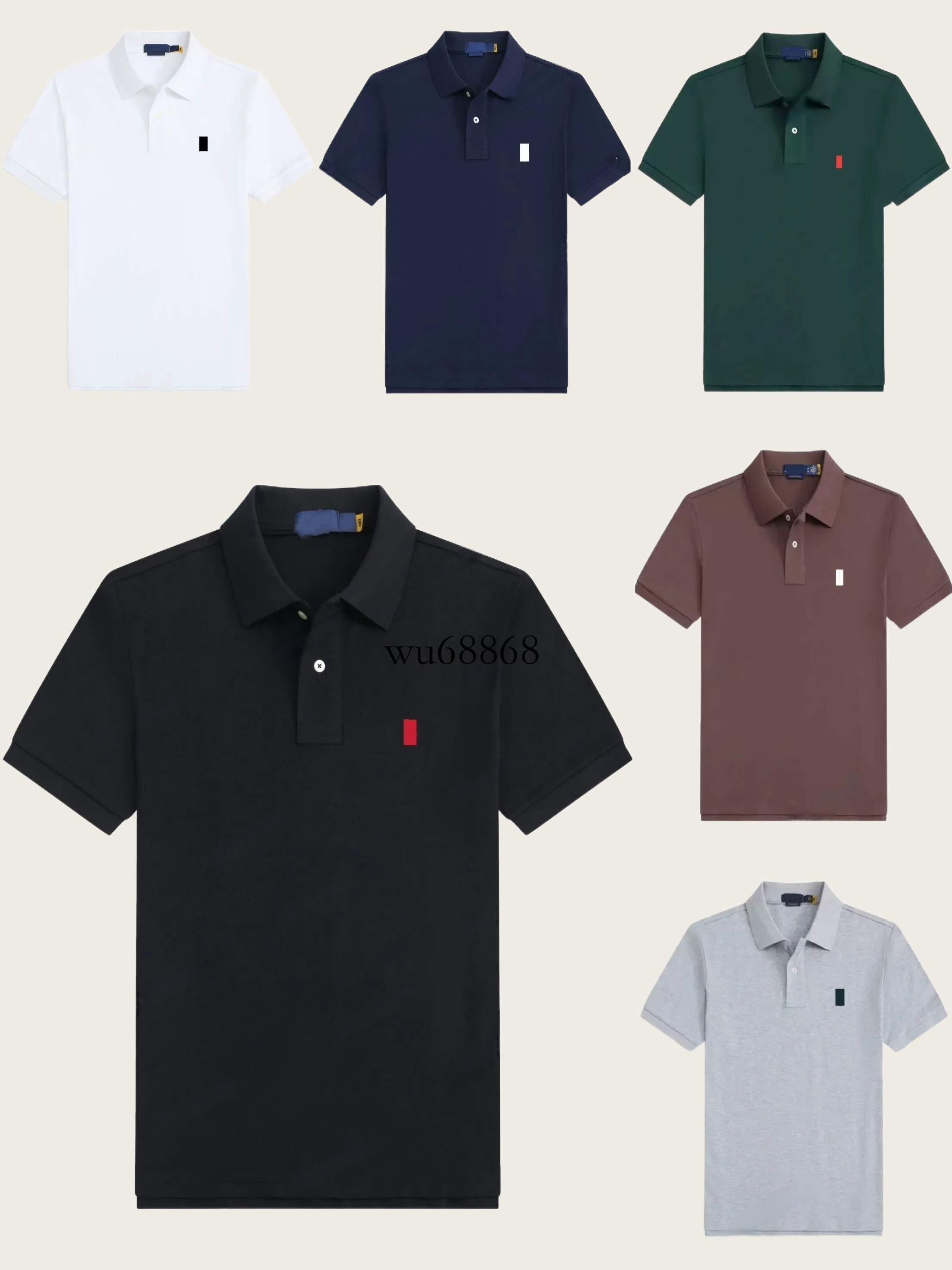 Designer T Shirt Shorts polo shirt collar Top Fashion Clothes Leisure Loose Tide Tees High Quality Cottons Short Sleeve Print Tops