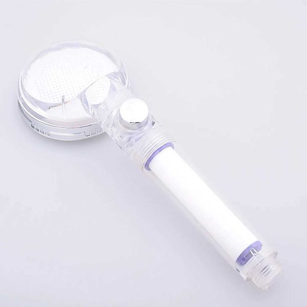 New Arrival Health Care High Pressure Mineral Stone Vitamin C Filter Bathro Handheld Shower With Stop Button Z241030