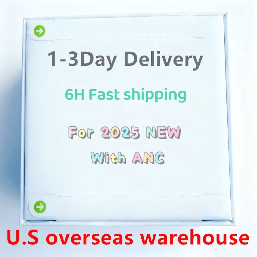 2025 New Pods Pro 3 ANC USB C earbuds Pods 4th Gen headphones TWS Wireless Bluetooth Earphones Pods Pro6 Earbuds Earphone Headset For Xiaomi iPhone