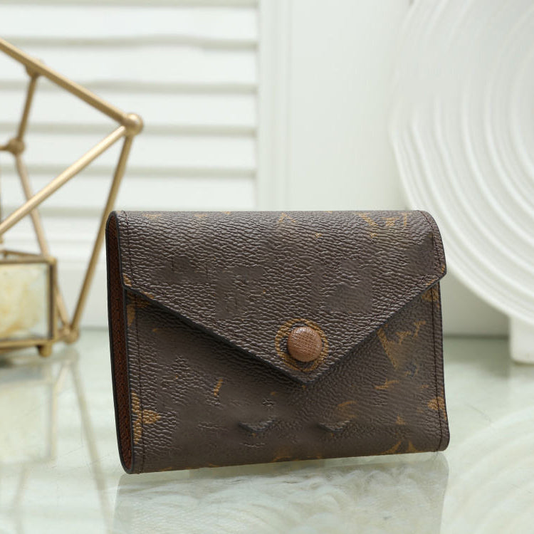 Designer Wallet Short Long Wallets Bag Card Holder Carry Around Women Pocket Single Zipper Holders Money Cards Coins Men Leather Purse Even