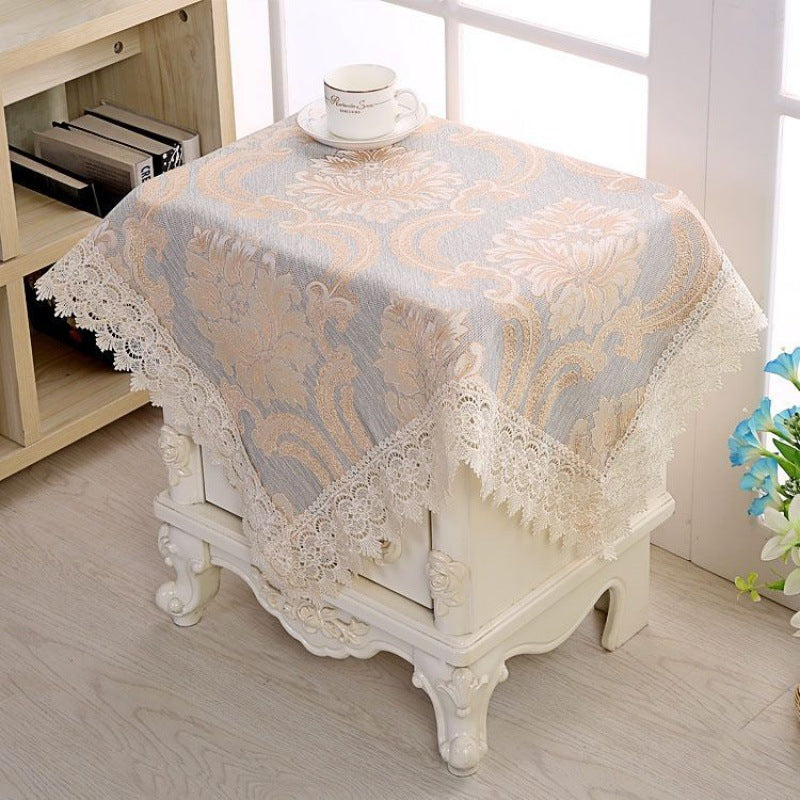 W257 Tablecloth small round table coffee table
