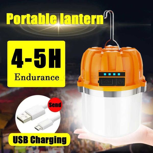 300W Portable Camping Light USB Rechargeable LED Lamp Hanging Tent Light Outdoor Garden Barbecue Camping Emergency Super LightB240731