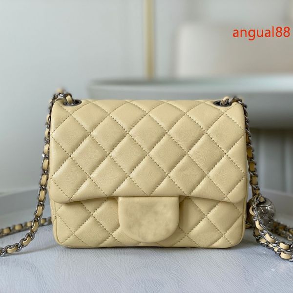 Designer Bags Chnaele Chain Shoulder Mini Flap Bag Lambskin Women Luxury Bags Fashion Classic Crossbody Bags Master Quality AS1786