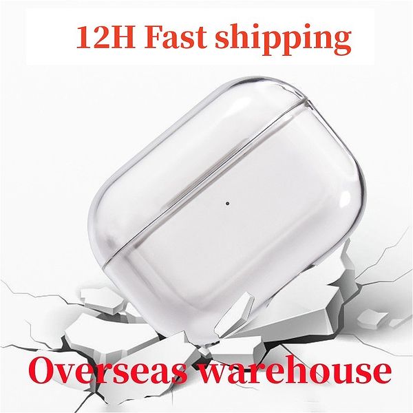 For 3 pro air pods Headphone Accessories airpod Solid Silicone Cute Protective Earphone Cover Wireless Charging Box Shockproof High quality