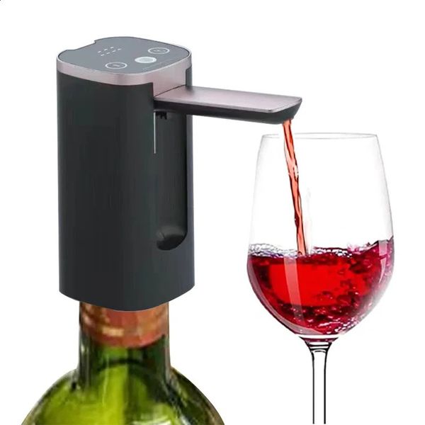 Smart Quantitative Alcohol Dispenser Professional High End Whiskey Pump Liquor Adjustable Foldable Wine Decanter 250107