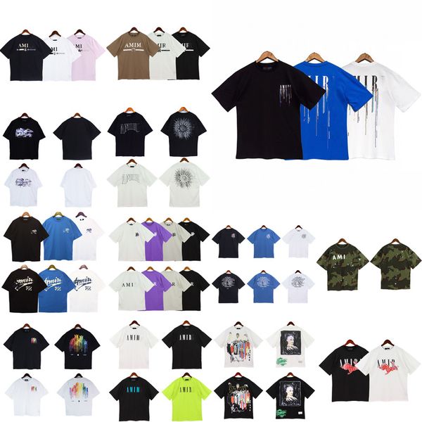 Causal Mens T Shirts Women Tees Designer T-shirts cottons Tops Man crew neck Tshirts Printing Street Shorts Sleeve Hip Hop Streetwear Clothe