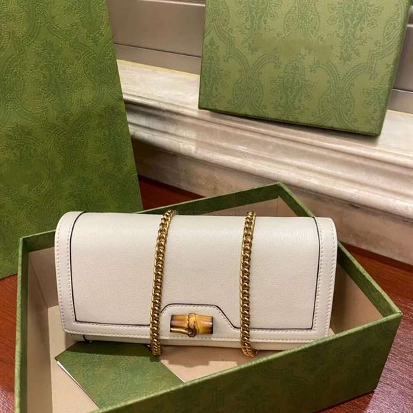 10A Retro Mirror Quality Designer Lady Fashion Casual Designe Bamboo Mini Tote Handbag Crossbody Shoulder Bag 658243 Women Diana White Chai