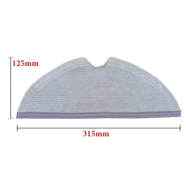 Mop Cloths Accessories For XiaoMi Mi Robot Vacuum-Mop Parts 1C STYTJ01ZHM 1T STYTJ02ZHM 2C STYTJ03ZHM Dreame F9 - D9 - L10 Pro