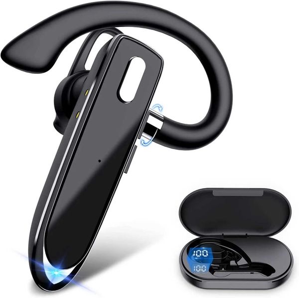 YYK530 Single Ear Business Headphone Bluetooth-compatible Wireless IPX5 Waterproof Noise Reduction Sport Music Headset With MicCL240801