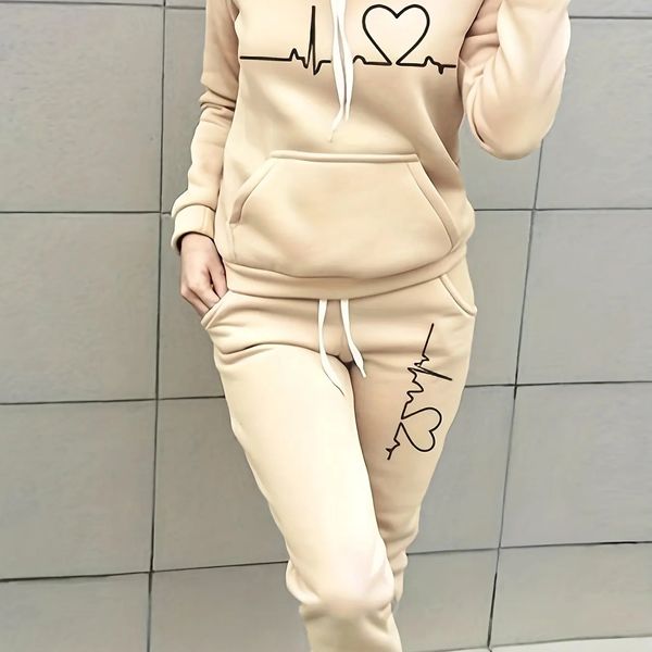 Women Autumn Winter Warm Coat Set Round Collar Plush Outerwear Female Fashion Streetwear Clothes Hoodies Streetwear Harajuku 241224