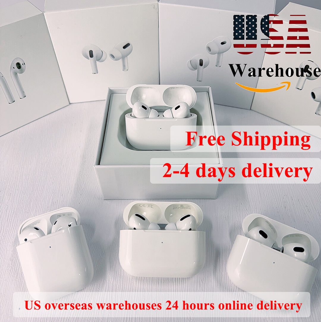 Apple ANC Airpods Pro 2 Airpod Pros Air Pods Gen 3 2nd 3rd Generation Wireless Bluetooth Earphones Headphones For iPhone