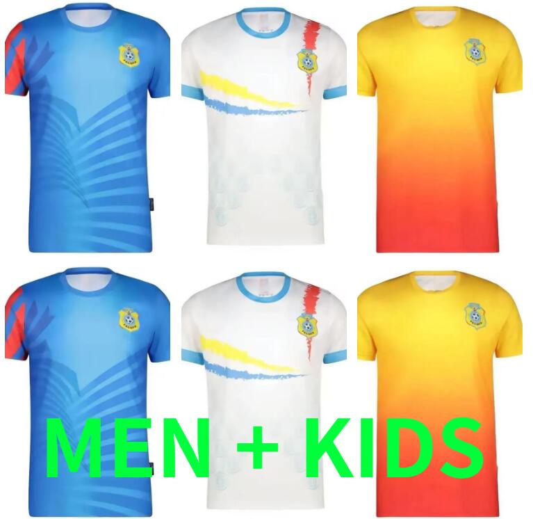 23 24 Congo Mens Soccer Jerseys CEDRIC BAKAMBU MESCHAK ELIA YOANE WISSA THEO BONGONDA MAKABI LILEPO CHARLES PICKEL Home Away Football Shirts